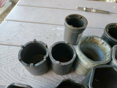 Axle lock nut/ weel bearings lock nuts