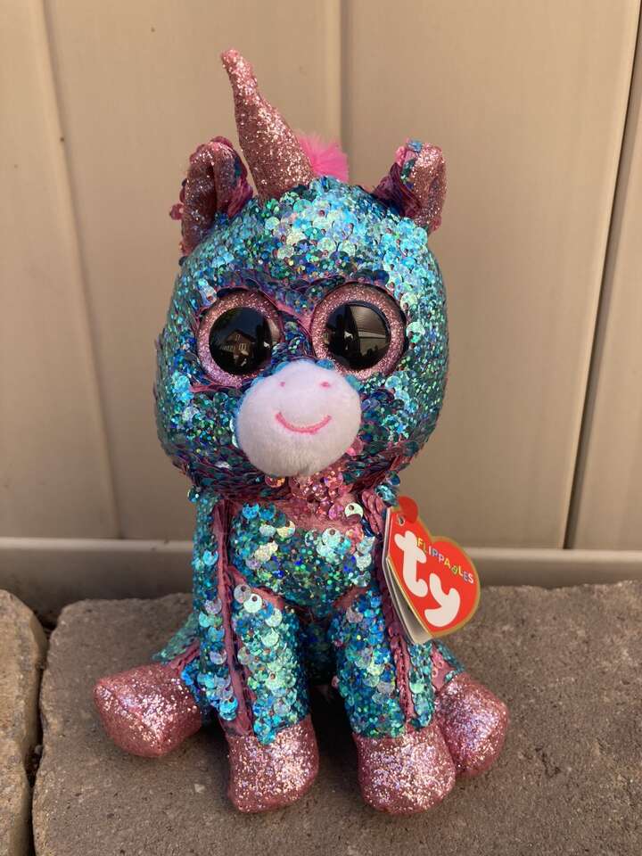Assorted TY Sequin Stuffed Animal, Toys