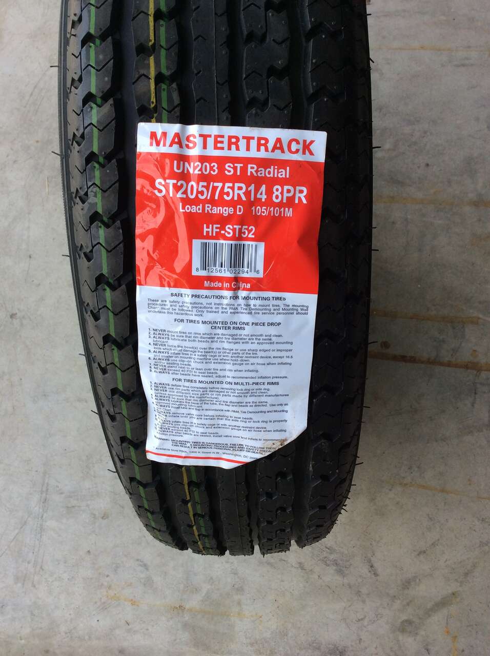 New tires Recreational Vehicles