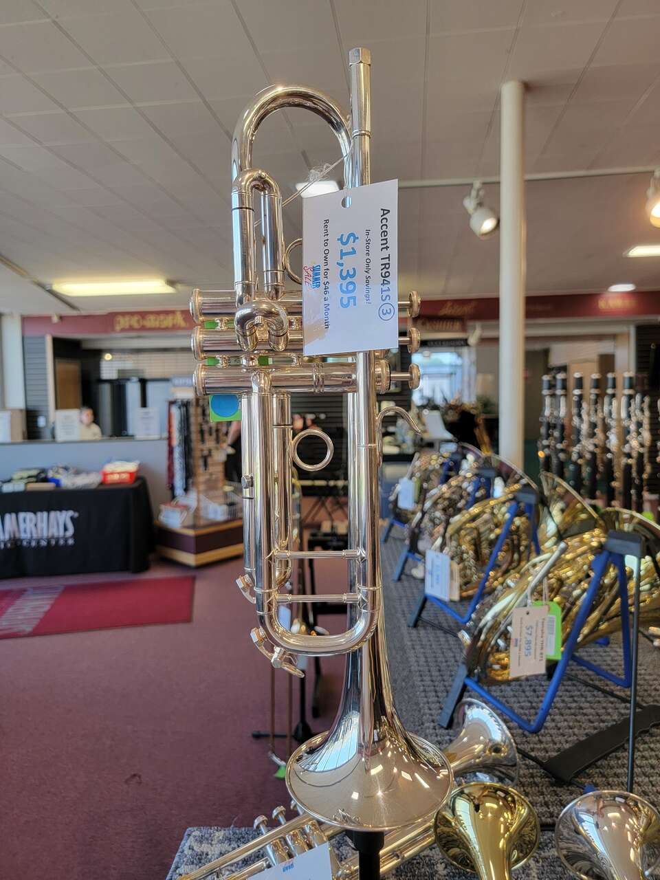 Accent "performer" TR941S Bb Trumpet