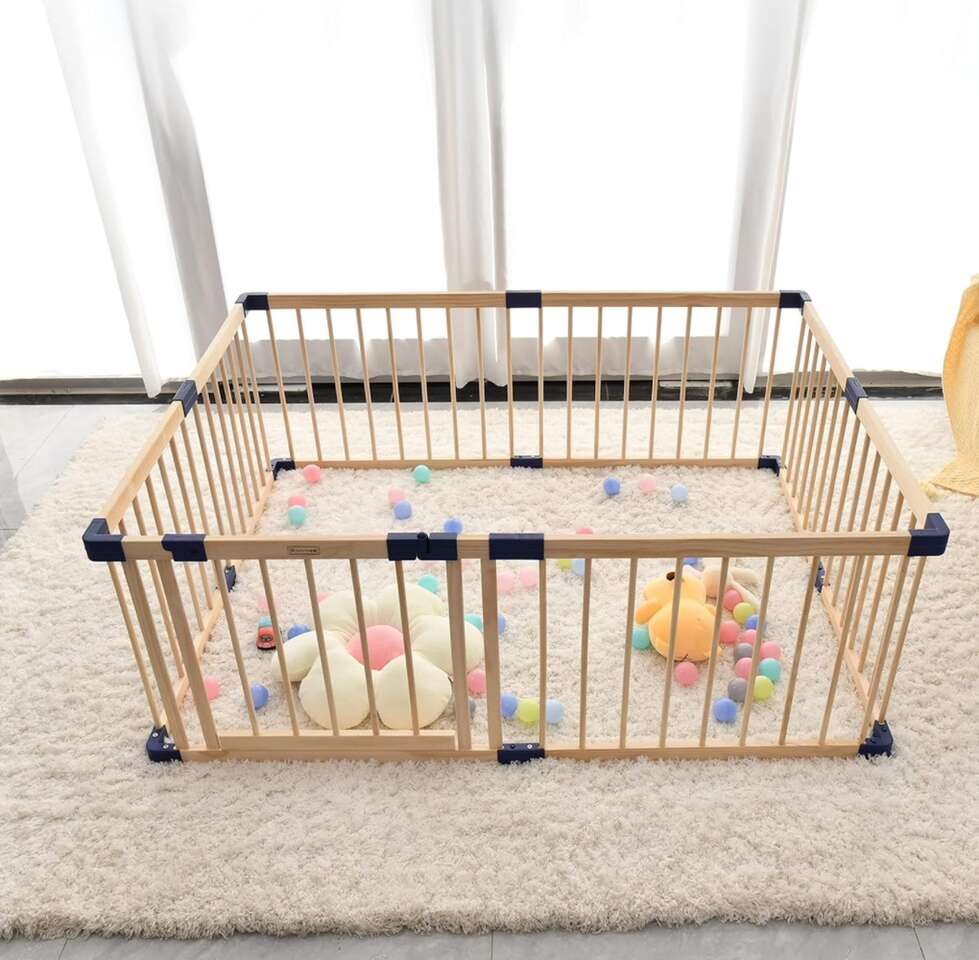 Wooden Play Pen Baby