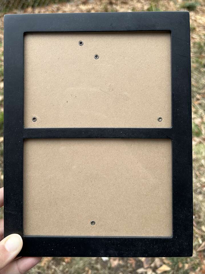 Free new double side pic frame