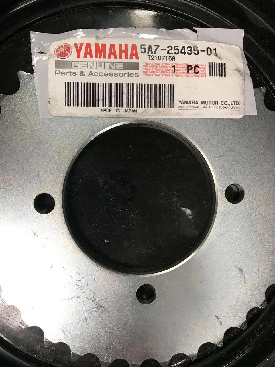Yamaha Rear SPROCKET, DRIVEN (35T)