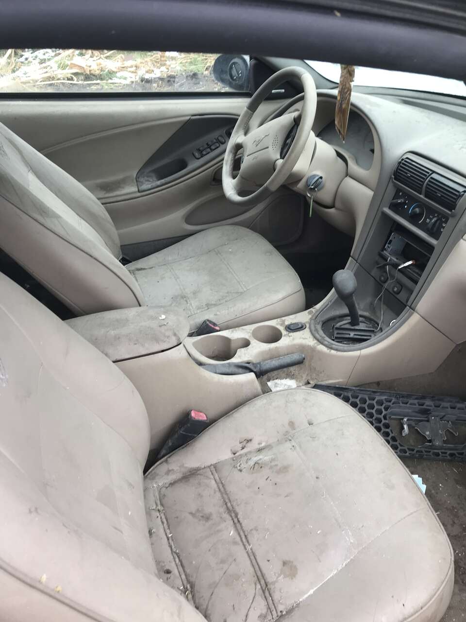 2002 Mustang interior