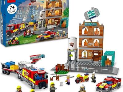 LEGO City Fire Brigade 60321 Building Set with Toy