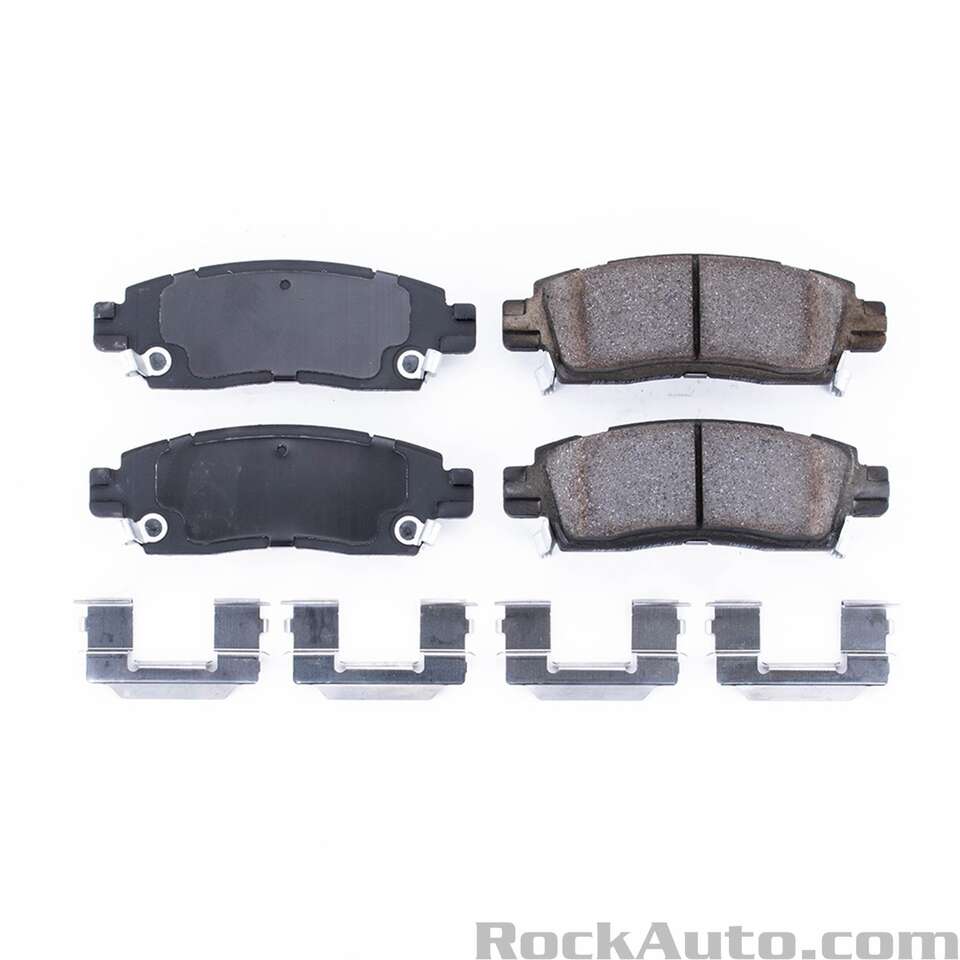 POWER STOP 17-883 Z17 Evolution Clean Ride Ceramic Brake pads