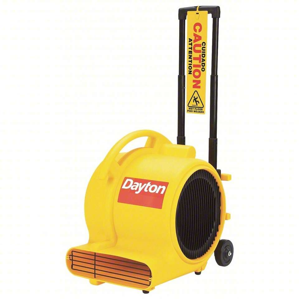 Portable Blower/Dryer: 1,800 cfm, Fixed Frame