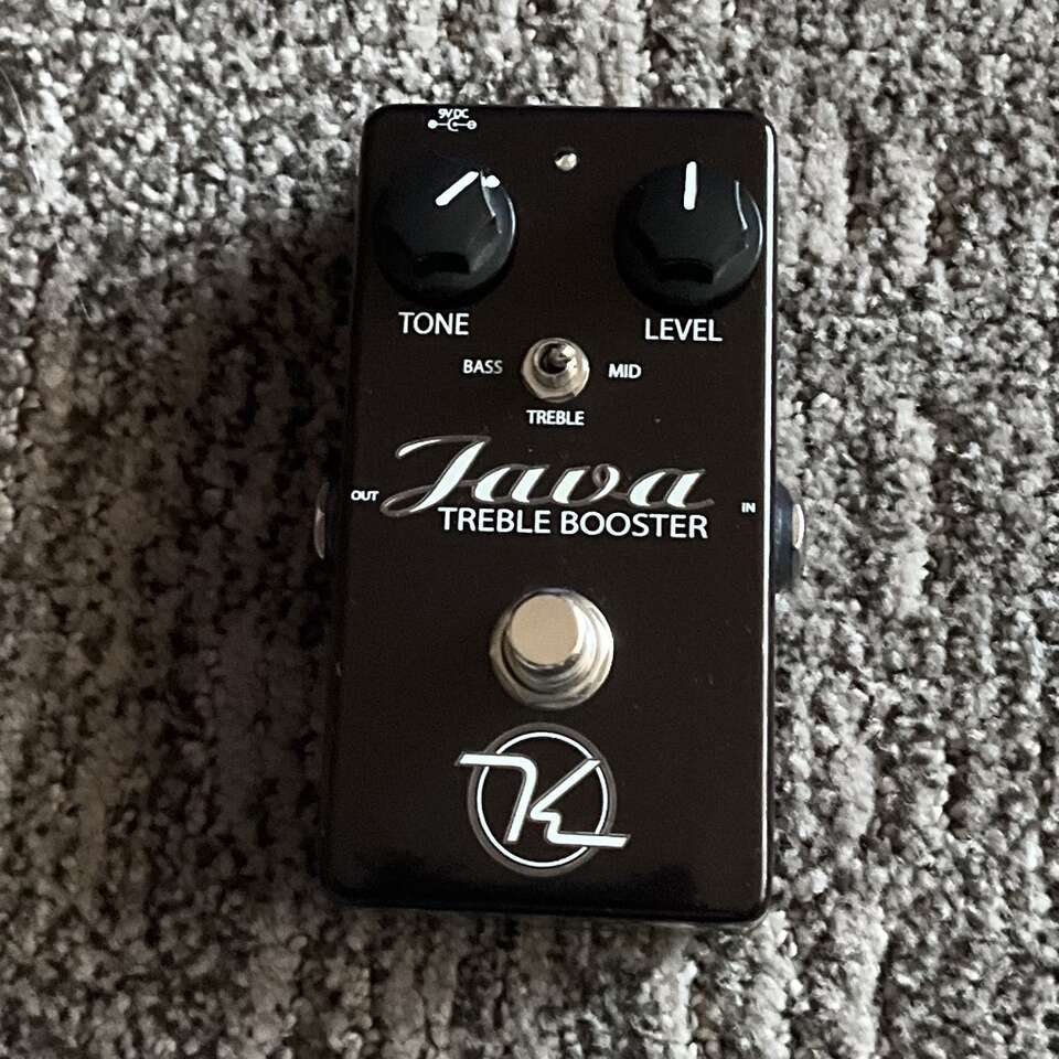 Keeley JAVA Treble Booster Guitar Pedal