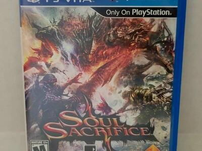 Soul Sacrifice PS Vita Complete in Box CIB + Authe