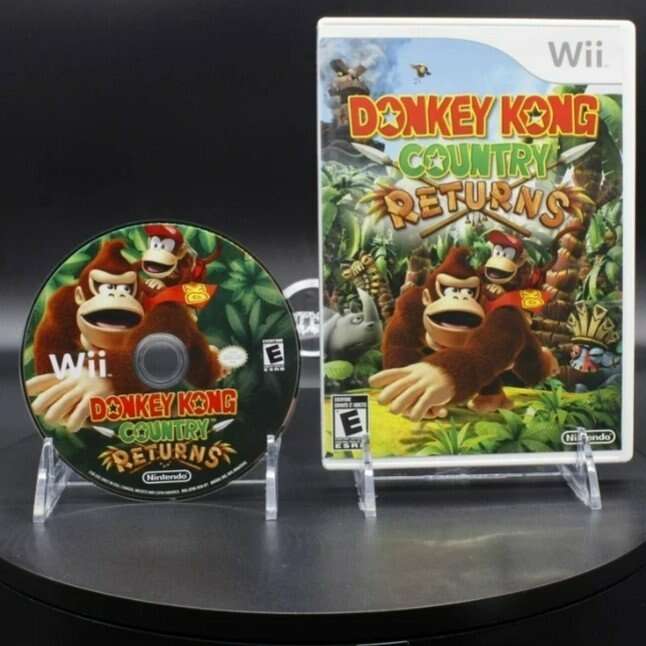 Donkey Kong Country Returns Nintendo Wii 2010 COMP