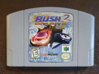 Rush 2 Extreme Racing USA Nintendo 64 Tested-Works