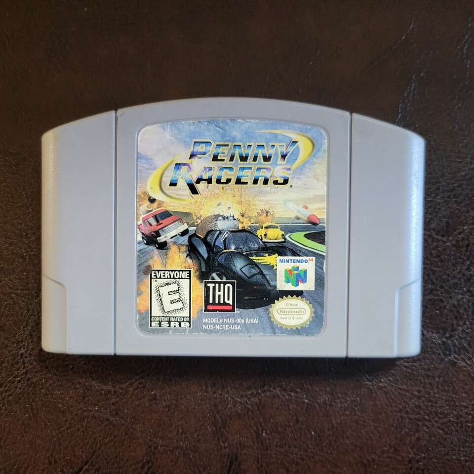 Penny Racers (Nintendo 64, 1999) Authentic and Tes