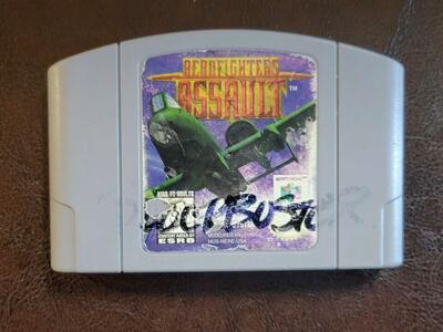 AeroFighters Assault (Nintendo 64 N64) Tested Work