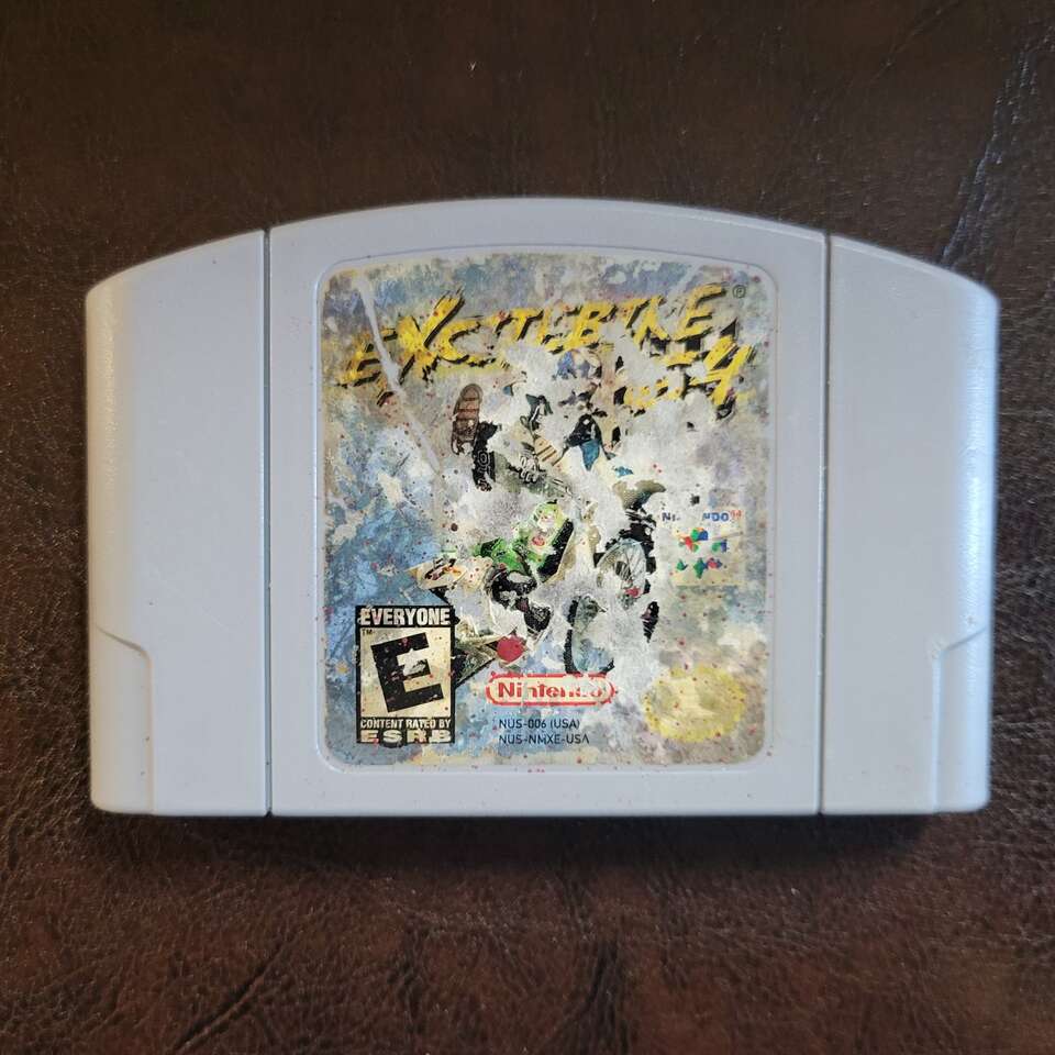 Excitebike 64 (Nintendo 64,) - Authentic - Cl