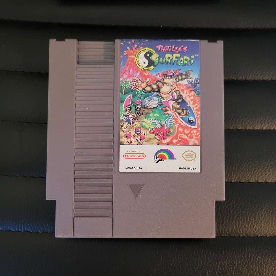 T&C Surf Designs 2 Thrilla's Surfari Nintendo NES