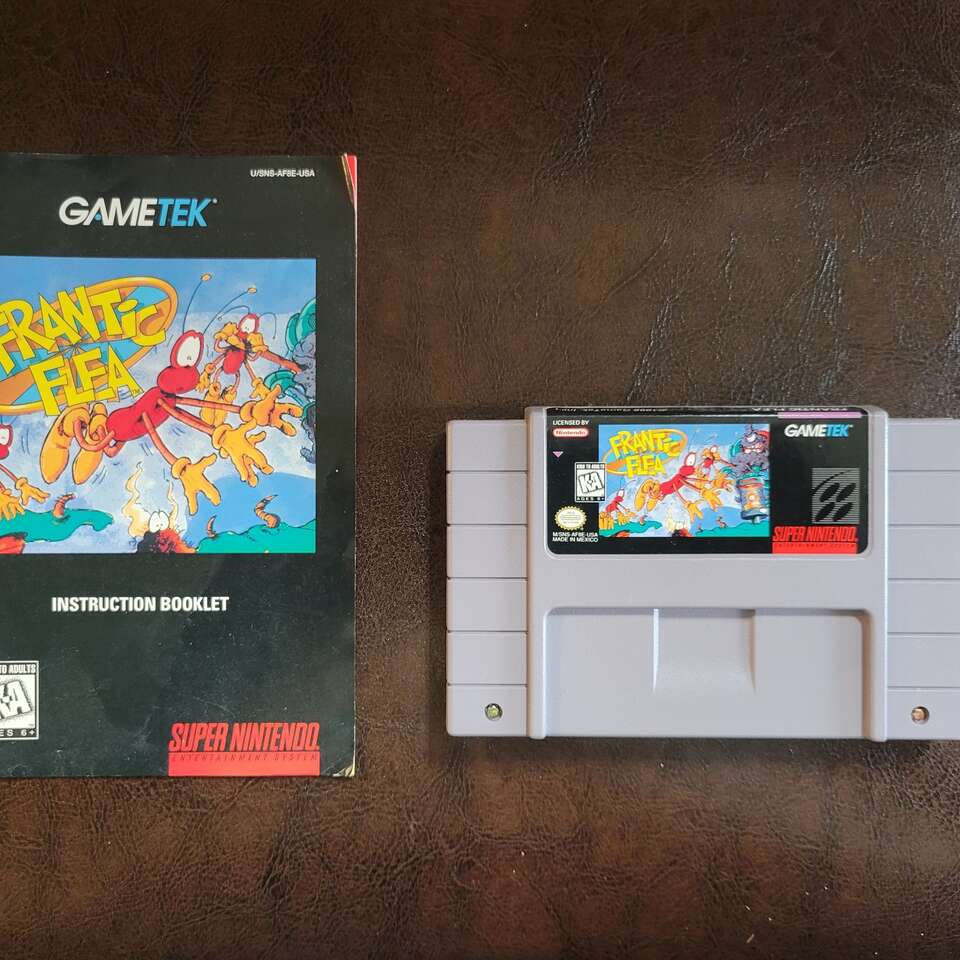Frantic Flea (Super Nintendo Entertainment System,
