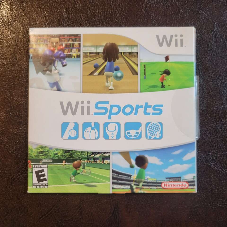 Wii Sports (Nintendo Wii, 2006) Complete With Slee