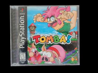 Tomba PS1 (Sony PlayStation 1, 1997) Black Label -