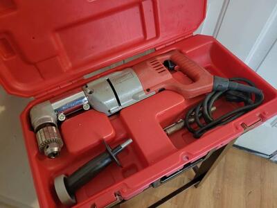 MILWAUKEE 3107-6 7 Amp 1/2" Corded Heavy Right-Ang