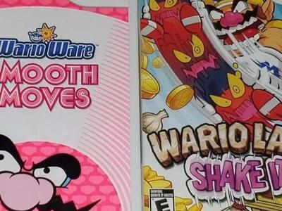 Wii Wario Land: Shake It & Smooth Moves games LOT/
