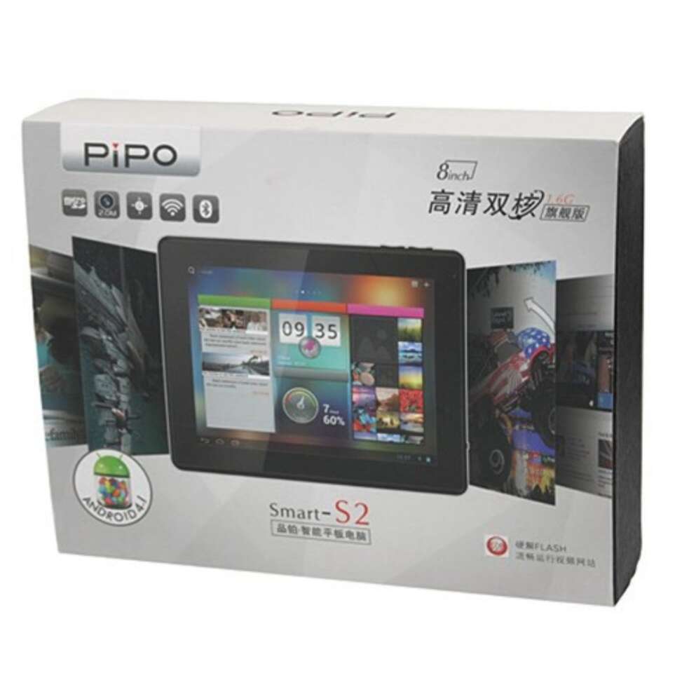 DHL 5PCS Pipo S2 8 inch Android 4.1 Tablet PC 1024