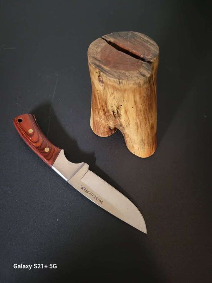 Original Winchester Hunting Knife Fixed 4" Blade S