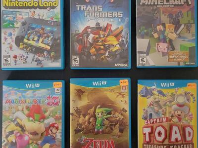Nintendo Wii U Games. Tested, Works. D