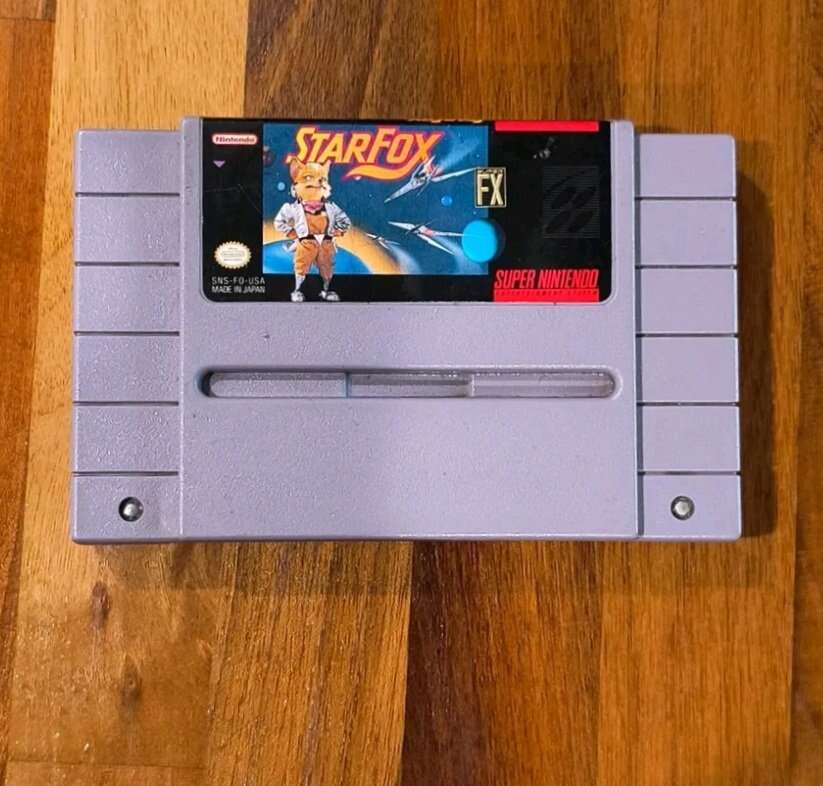 Star Fox (Super Nintendo, 1993) SNES Cartridge Onl