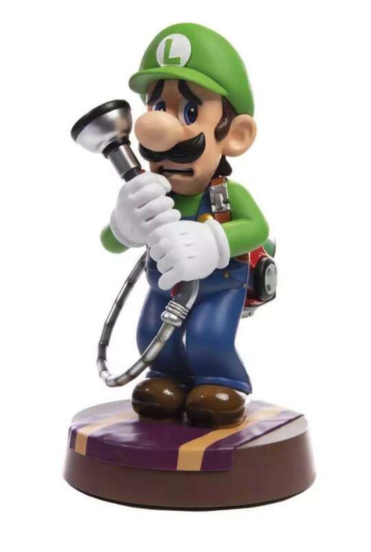 First 4 Figures Luigi's Mansion 3 LUIGI 9" PVC Pai