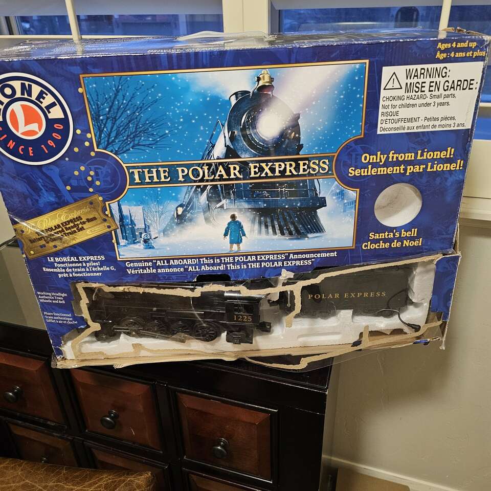 Free Working Polar Express Train set FREE
