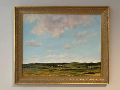 Framed Original Impressionist Oil Painting 16x20