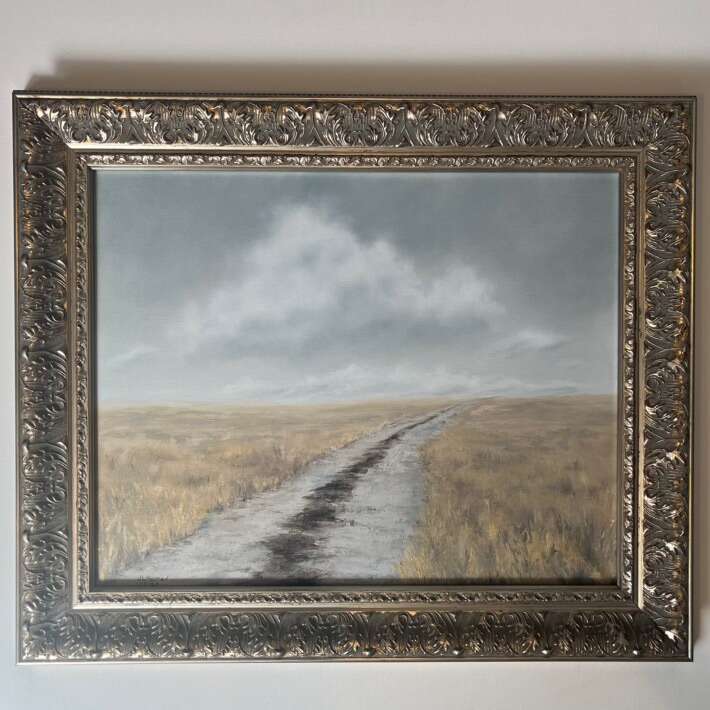 Framed Original Impressionist Oil Painting