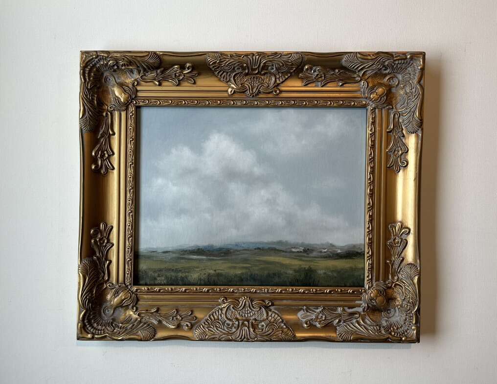 Framed Original Oil Painting 11x14 Inches
