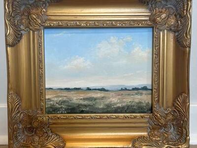 Framed Original Oil Painting 8x10 Inches