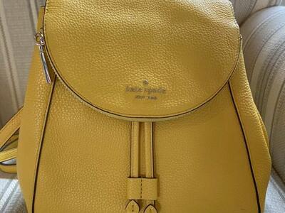 NWT Kate Spade Pebbled Leather Backpack
