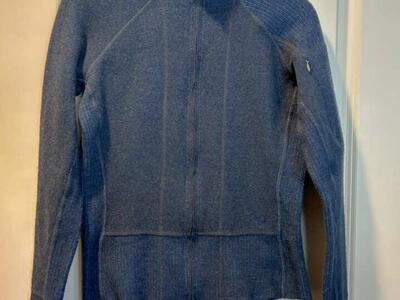 Mountain Hard Wear Wool Blend Jacket Blue Medium