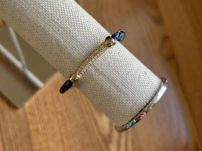 NWT Lane Bryant Leather Charm Bracelet