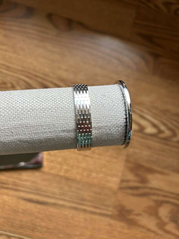 Sterling Silver 1 Ounce 10 Mm Italy 925 Bracelet