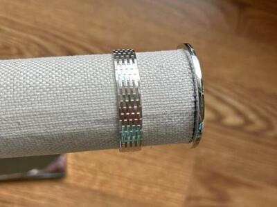 Sterling Silver 1 Ounce 10 Mm Italy 925 Bracelet