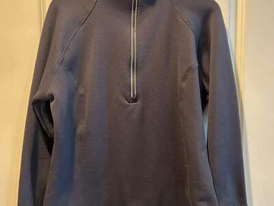 REI Fleece 1/4 Zip Pull Over Sweatshirt 2X Black