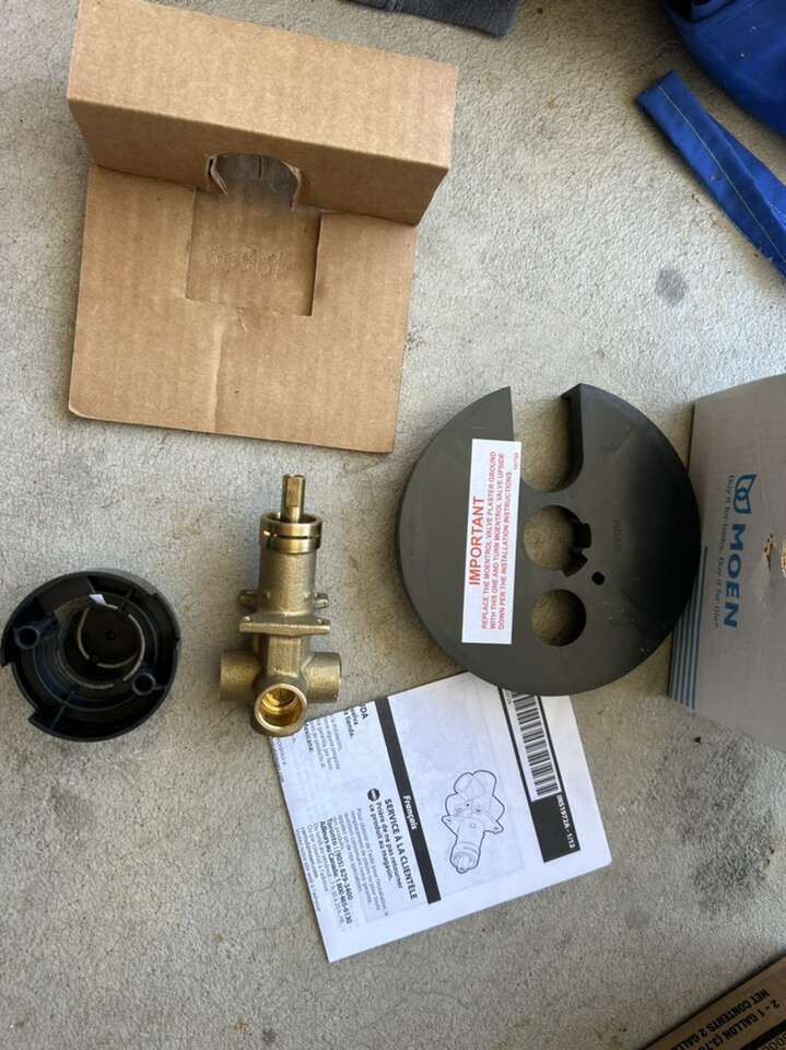 NIB Moen 3372 3 Function Diverter Valve