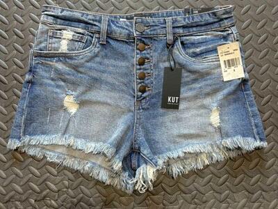 NWT Kut From The Kloth Jane Size 8 Hi Rise Shorts
