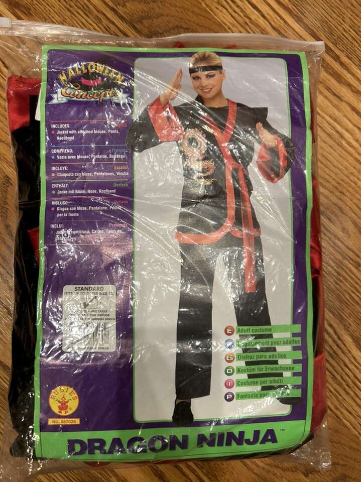Women’s Dragon Ninja Costume From Rubie's