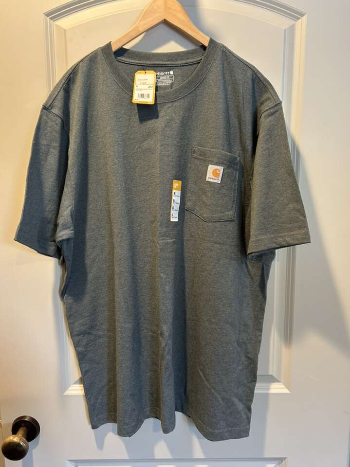 NWT XL Carhartt Heavyweight Short Sleeve T Shirt
