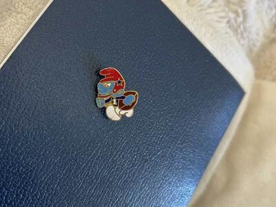 Peyo Smurf 1979 Blue Star Pin By Berrie