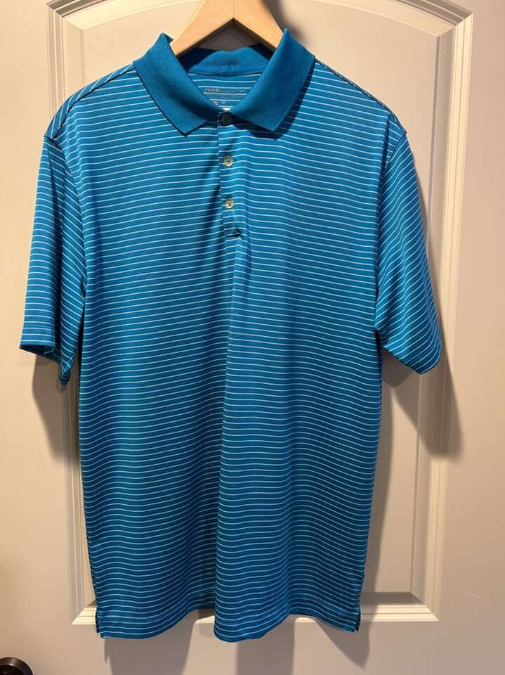 Nike Golf Tour Performance Polo Dri Fit Teal Large