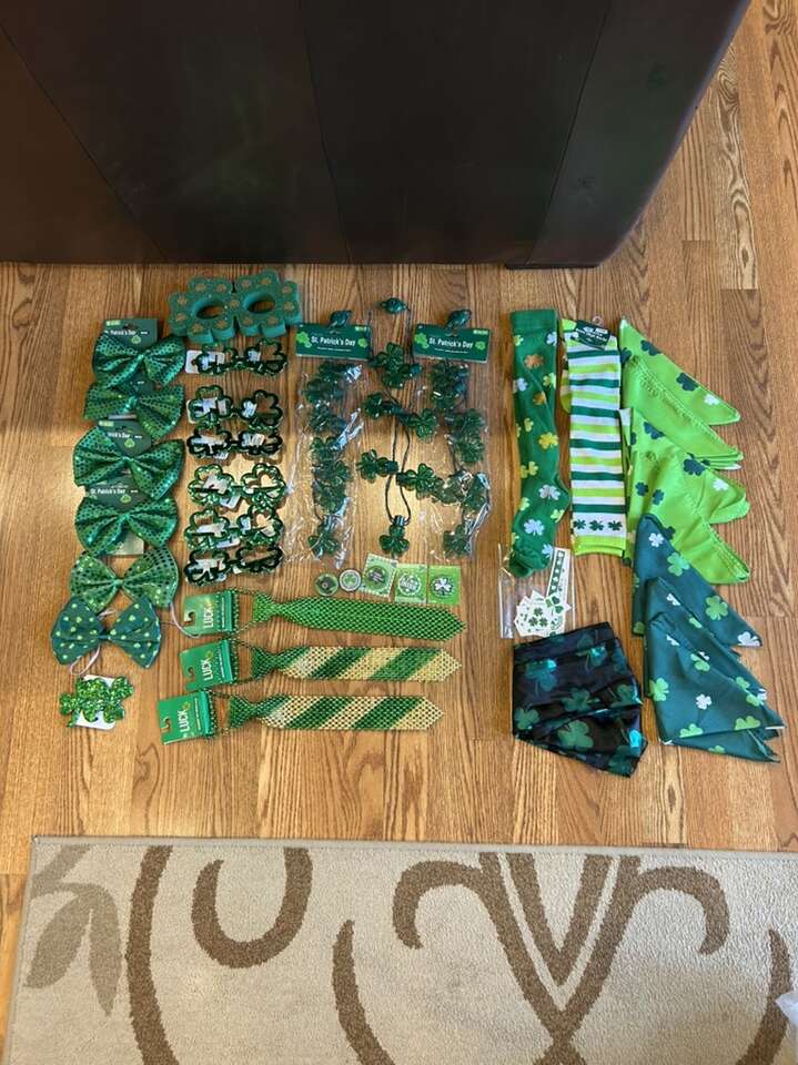 St. Patrick's Day Wearables Party Clothes Jewelry