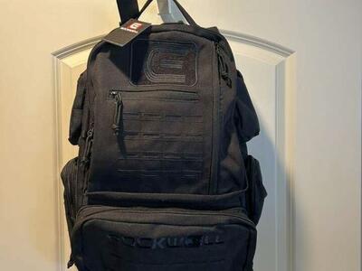 New W Tags Black Rockwell Ruck Deluxe 26L Backpack