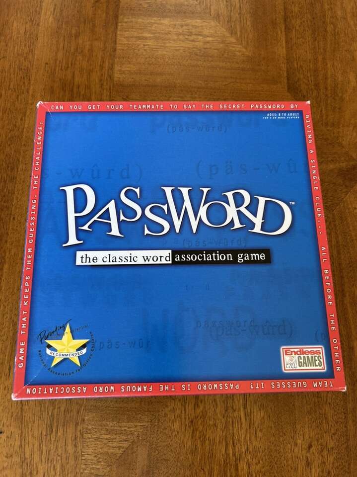Password Board Game 2002