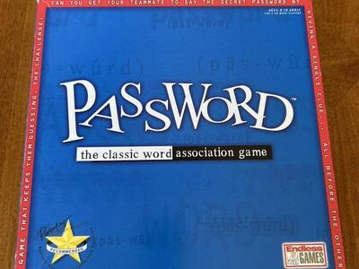Password Board Game 2002